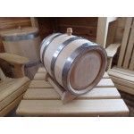 Бочка дубовая без крана 9 литров